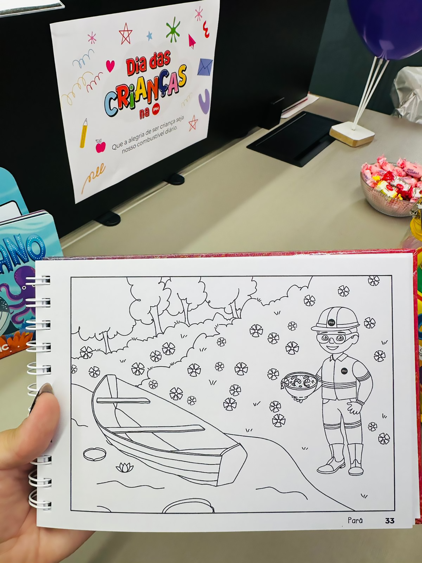 Livro para colorir - ilustrações e diagramação